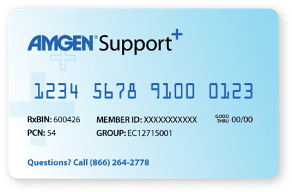 Amgen® Financial SupportPlus Card
