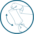 Mix Contents of IV Bag Icon