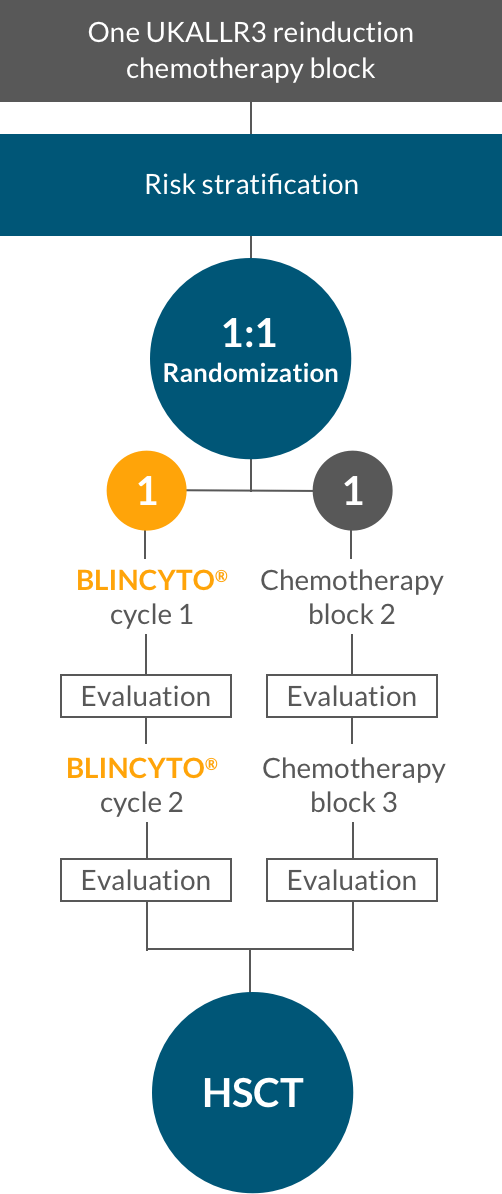 BLINCYTO® (blinatumomab) consolidation