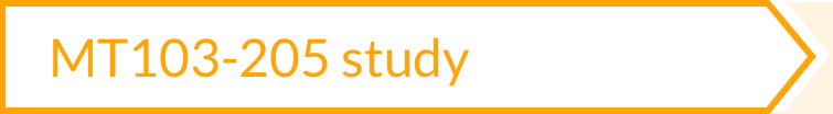 MT103-205 study